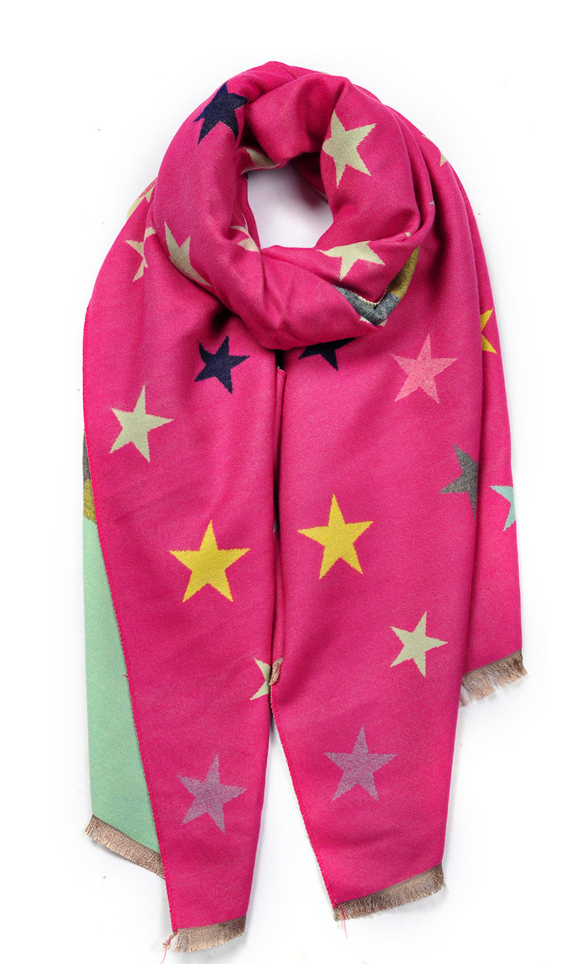 Star Cashmere Mix Scarf