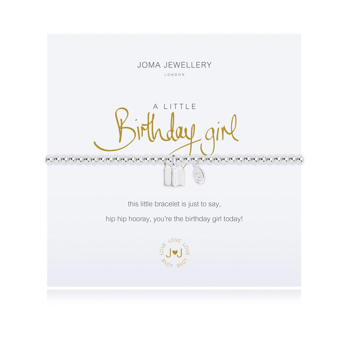Joma Jewellery 'A Little' Birthday Girl