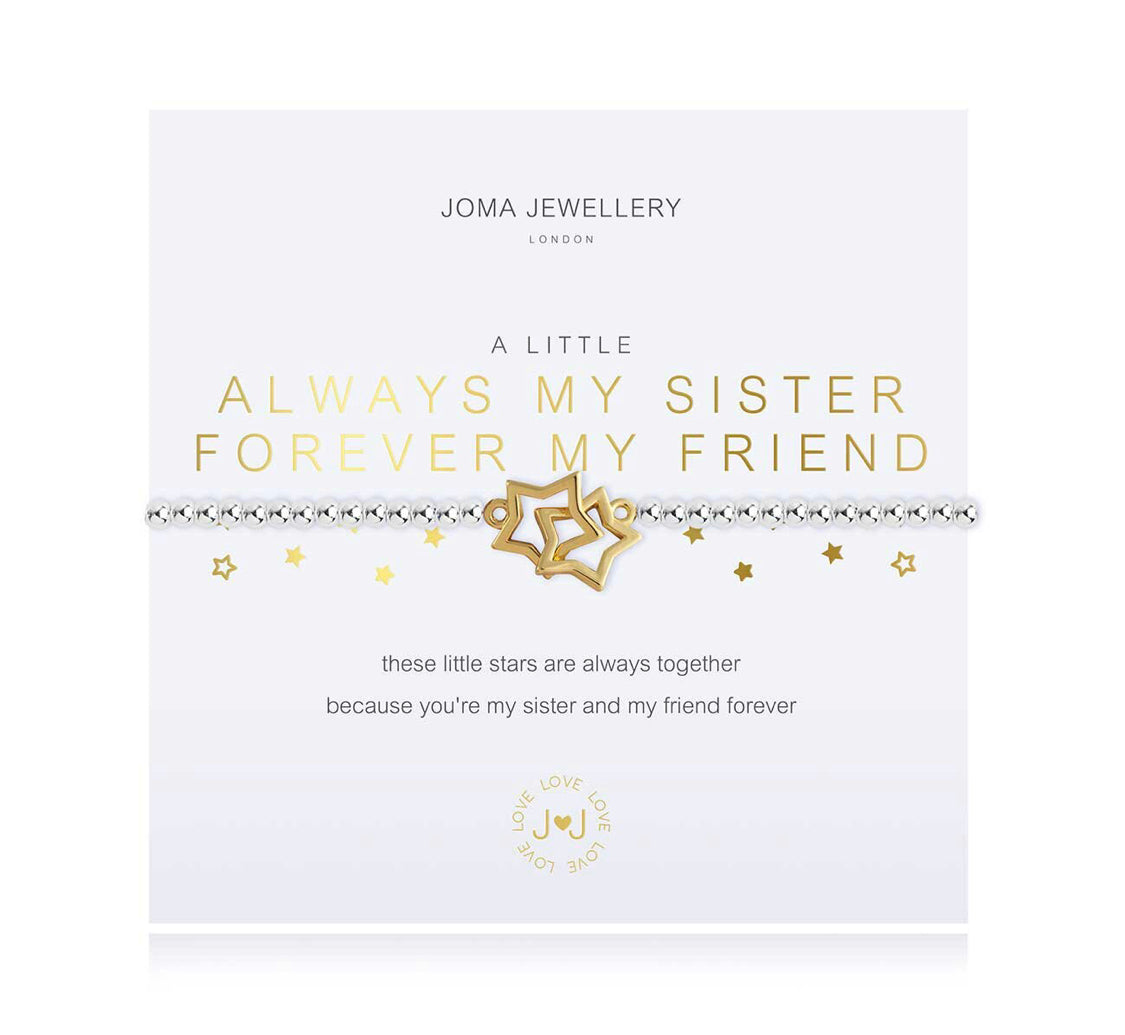 Joma Jewellery 'A Little' Always my Sister