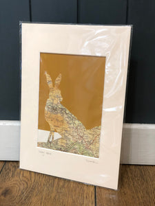 Framed Ilkley Hare Picture