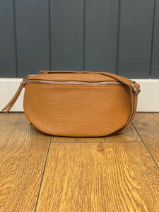 Leather Waist Crossbody Bag