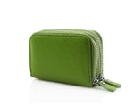 Load image into Gallery viewer, Leather Double Zip Card Holder
