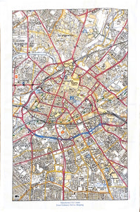 Map Tea Towel