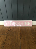 Load image into Gallery viewer, &#39;Yorkshire&#39; Enamel Sign
