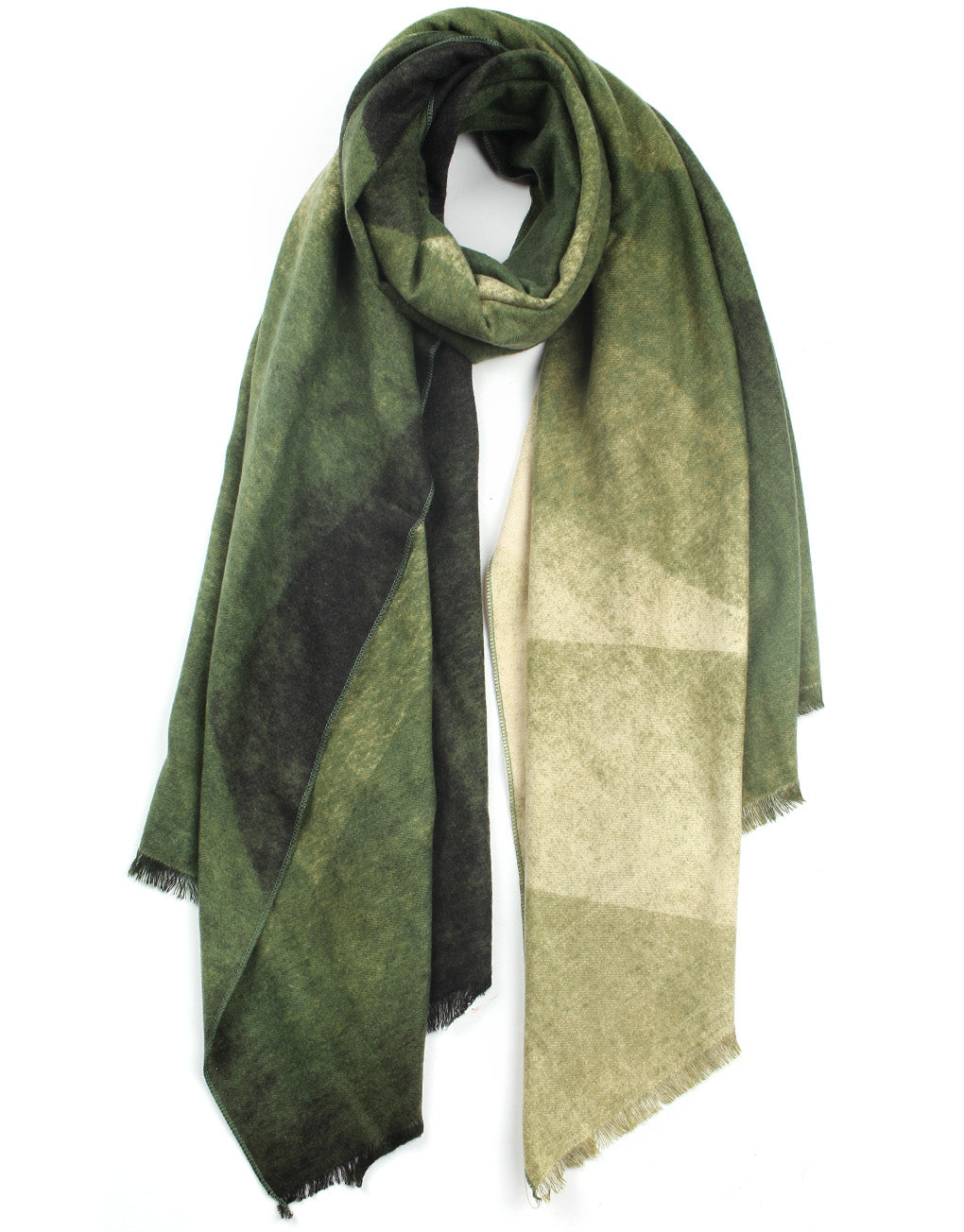 Gradient Cashmere Mix Scarf