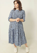 Load image into Gallery viewer, Leopard Print Tiered Dress
