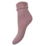 Load image into Gallery viewer, Plain Wool Blend Cuff Socks (Size 4-7)

