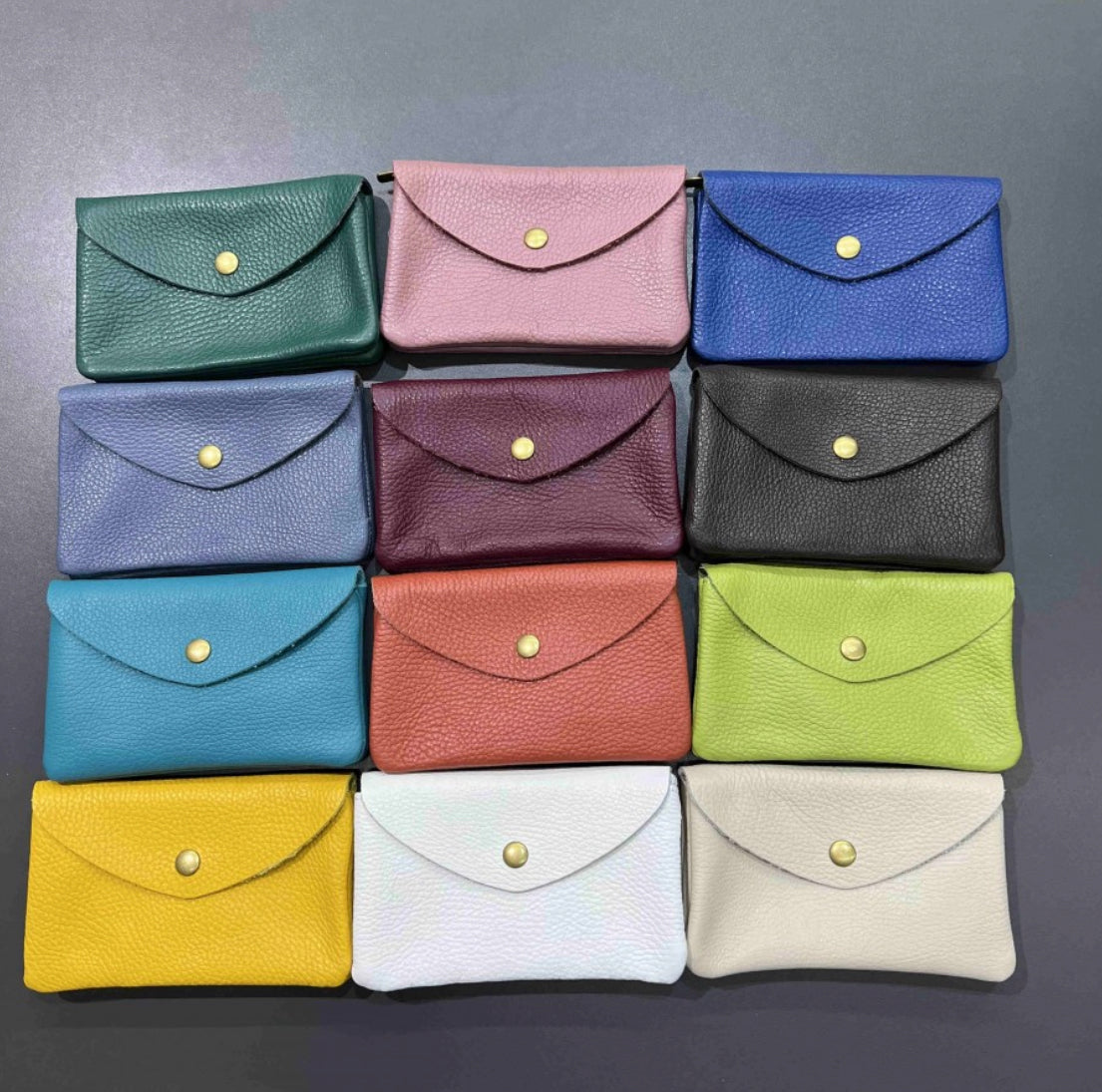 Large Leather Coin Purse