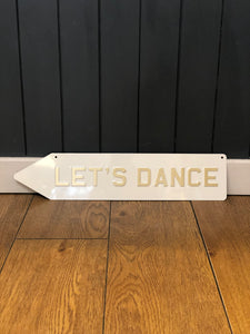 Kitchen Disco Enamel Sign