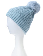 Load image into Gallery viewer, Cashmere Mix Cable Knit Hat
