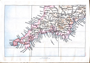 Map Tea Towel