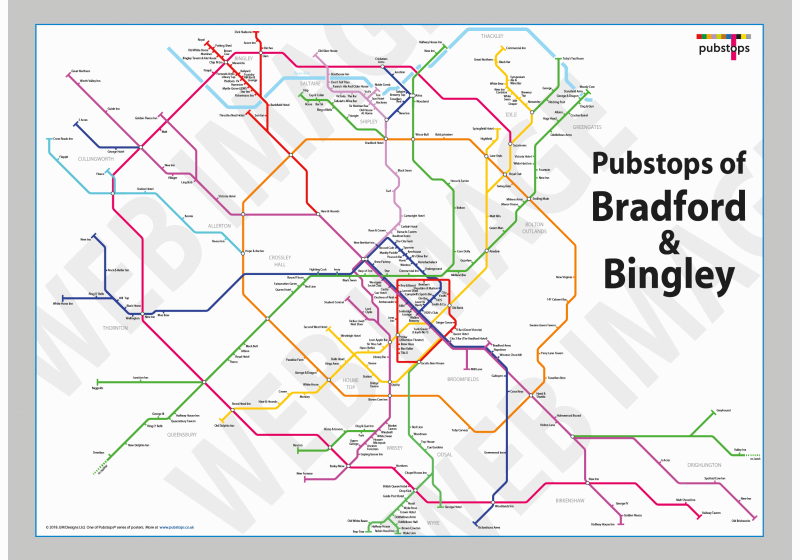 ‘Pubstops’ Print
