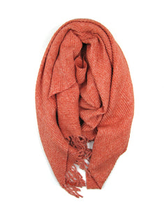 Crinkle Cashmere Mix Scarf