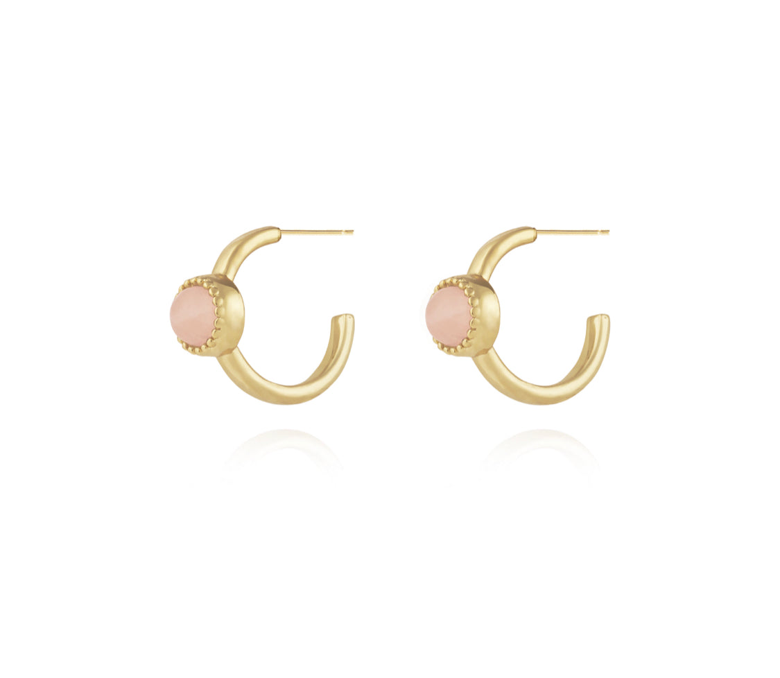 Joma Jewellery - Capri Rose Quartz