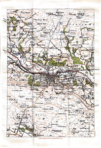 Map Tea Towel