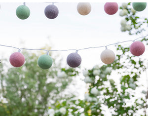 Outdoor Cotton Ball Lights