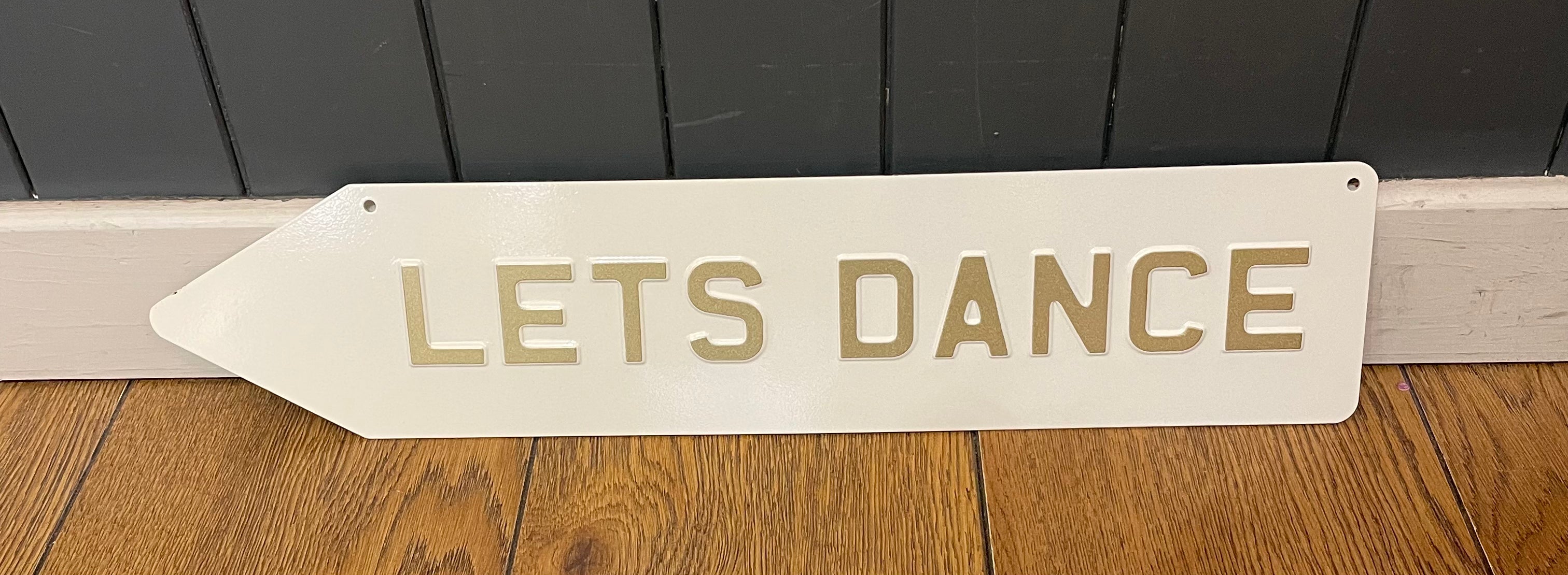 Kitchen Disco Enamel Sign