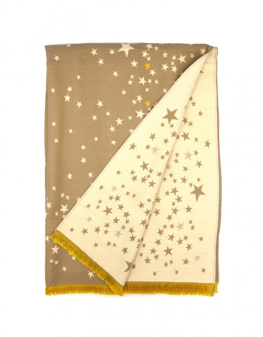 Small Star Cashmere Mix Scarf