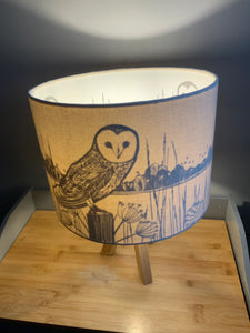 Barn Owl Lamp Shade