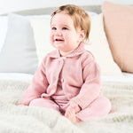 Load image into Gallery viewer, Baby Cardigan with Collar
