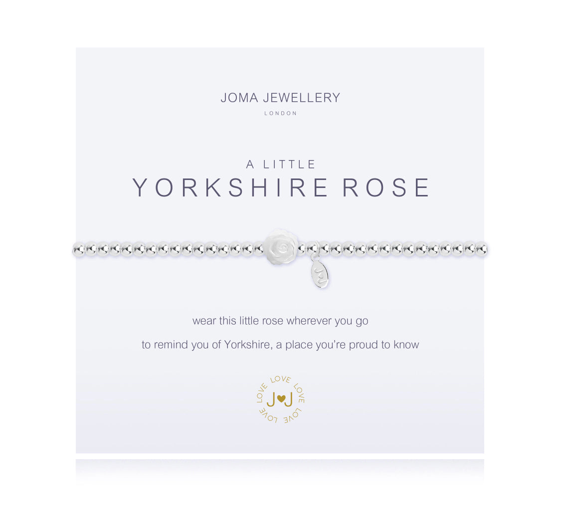 Joma Jewellery 'A Little' Yorkshire Rose