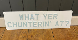 Enamel Sign Assorted