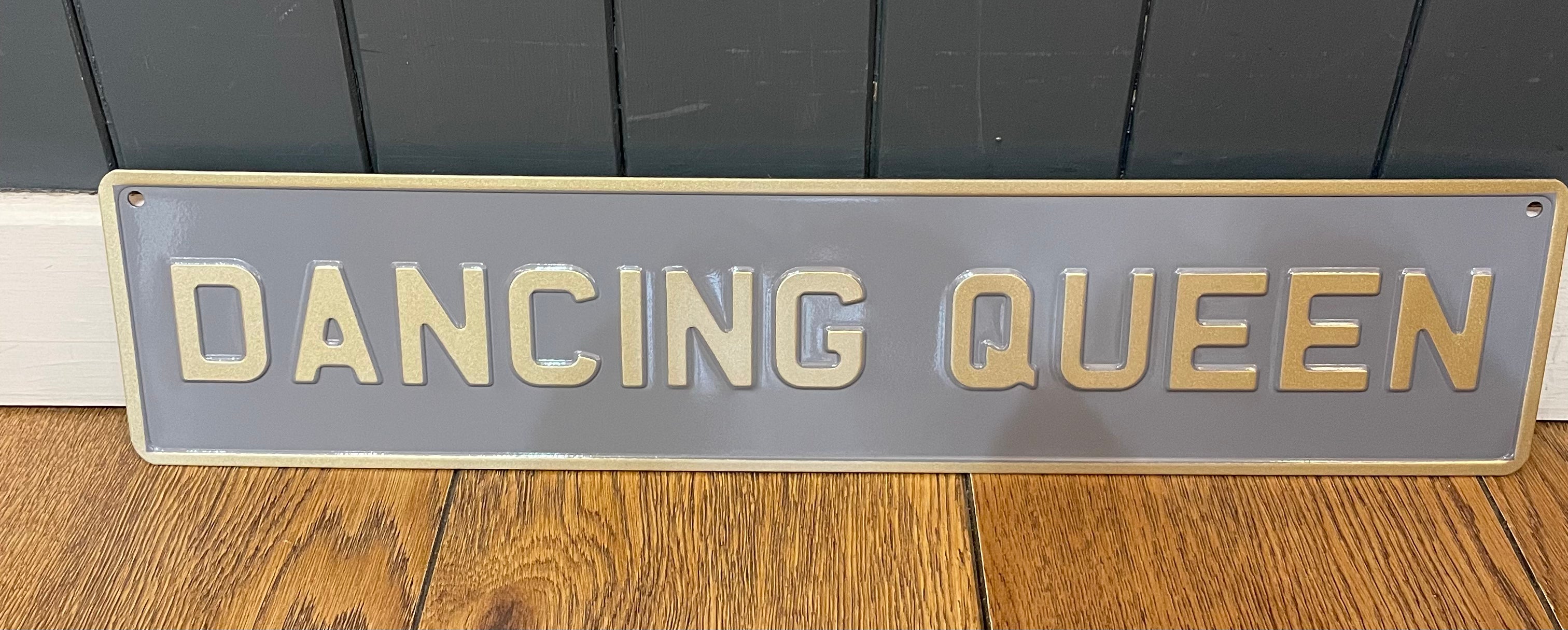 Kitchen Disco Enamel Sign