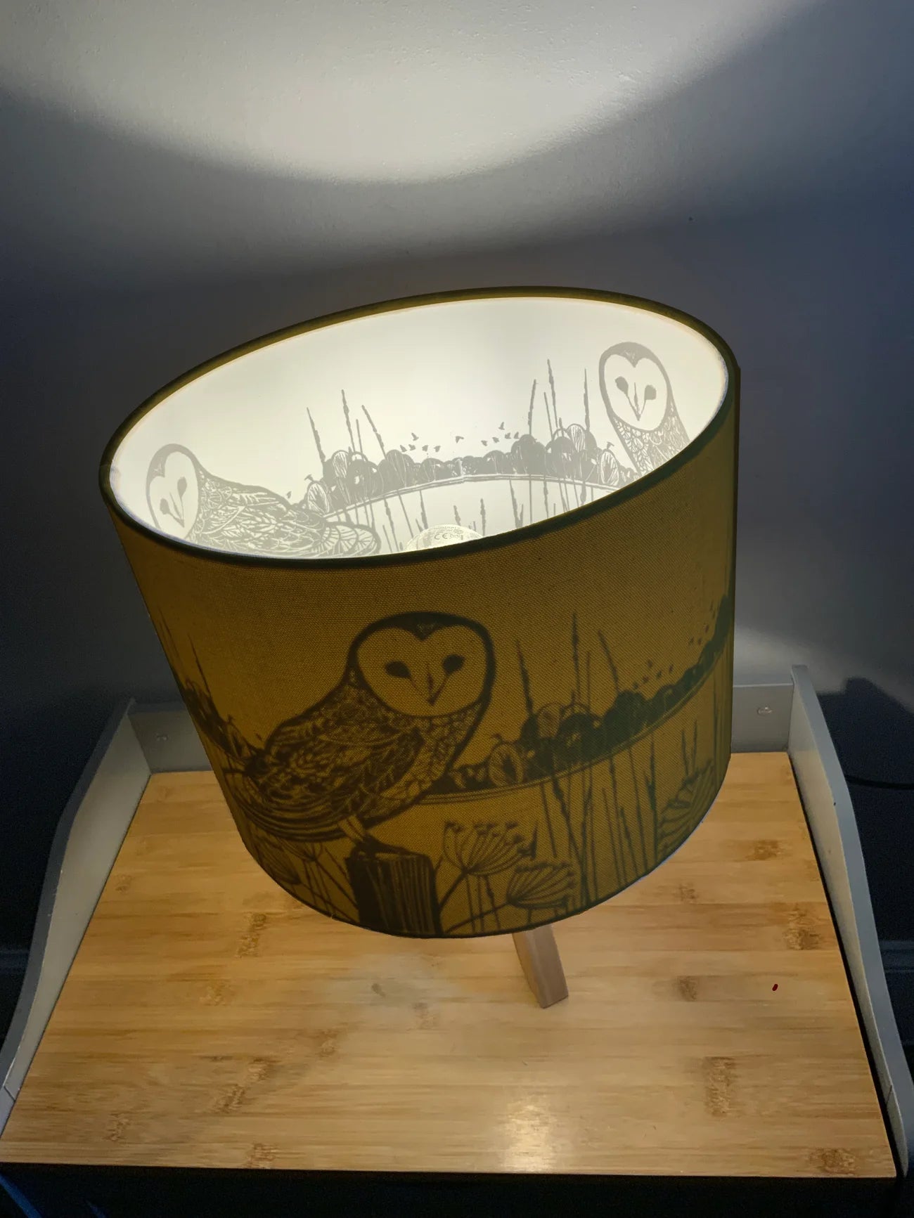 Barn Owl Lamp Shade
