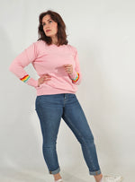 Load image into Gallery viewer, Rainbow Cuff Jumper
