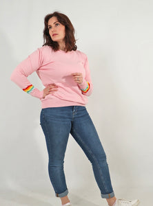 Rainbow Cuff Jumper