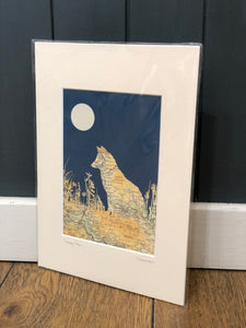 Ilkley Fox Print