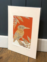 Load image into Gallery viewer, Framed Ilkley Kingfisher Picture
