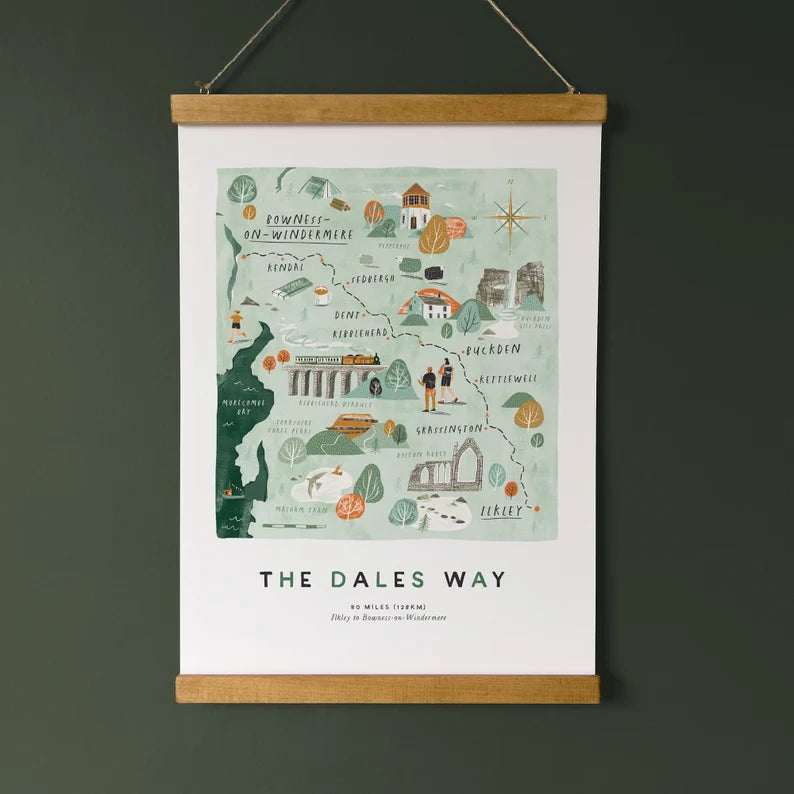 A3 The Dalesway Print