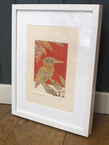 Framed Ilkley Kingfisher Picture