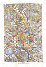 Load image into Gallery viewer, Map Tea Towel
