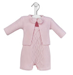 Load image into Gallery viewer, Baby Pom Pom Romper Set
