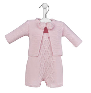 Baby Pom Pom Romper Set