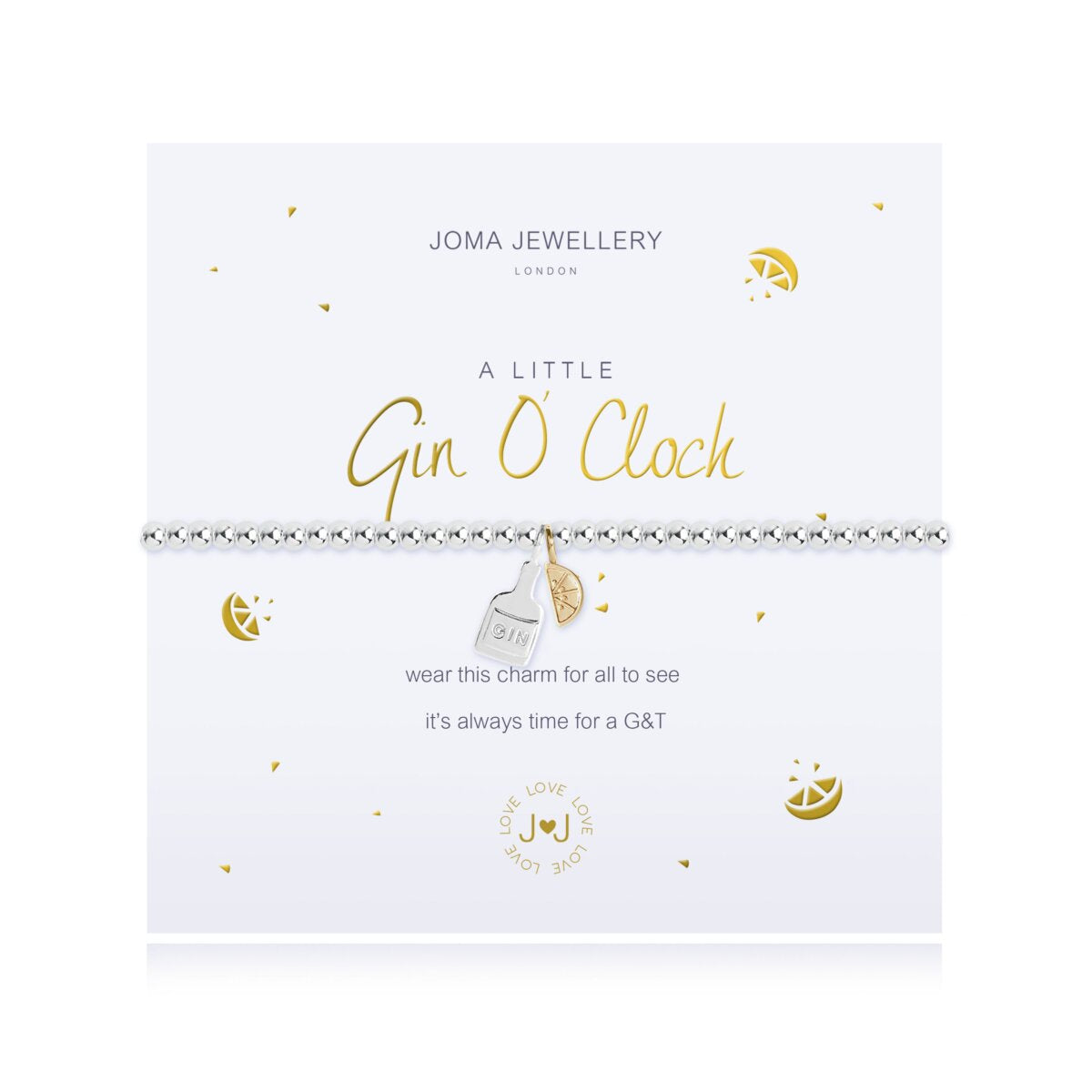 Joma Jewellery 'A Little' Gin O’Clock