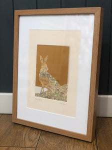 Framed Ilkley Hare Picture