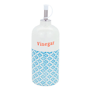 Patterned Oil/Vinegar Bottles