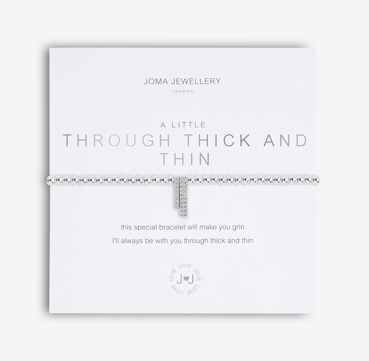 Joma Jewellery 'A Little' Thick & Thin