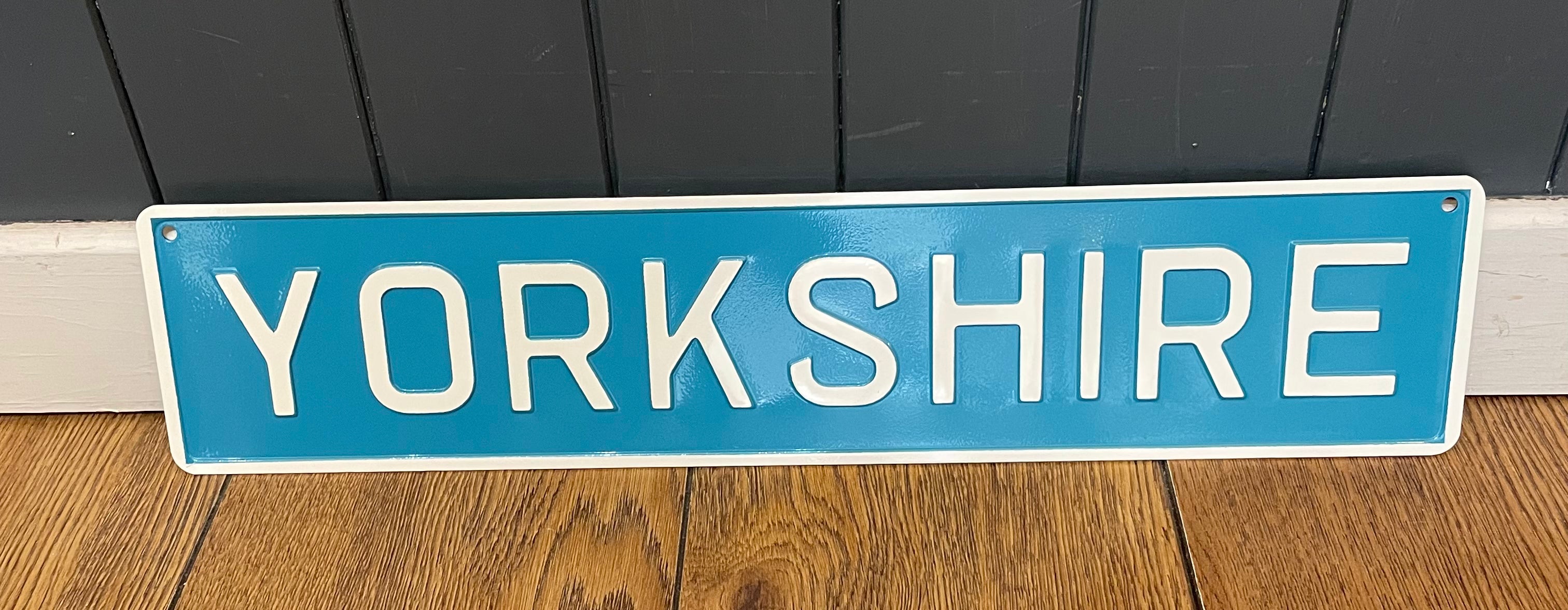 'Yorkshire' Enamel Sign