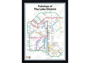 Framed ’Pubstops’ Print