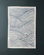 Load image into Gallery viewer, Swimming Stripes Tea Towel
