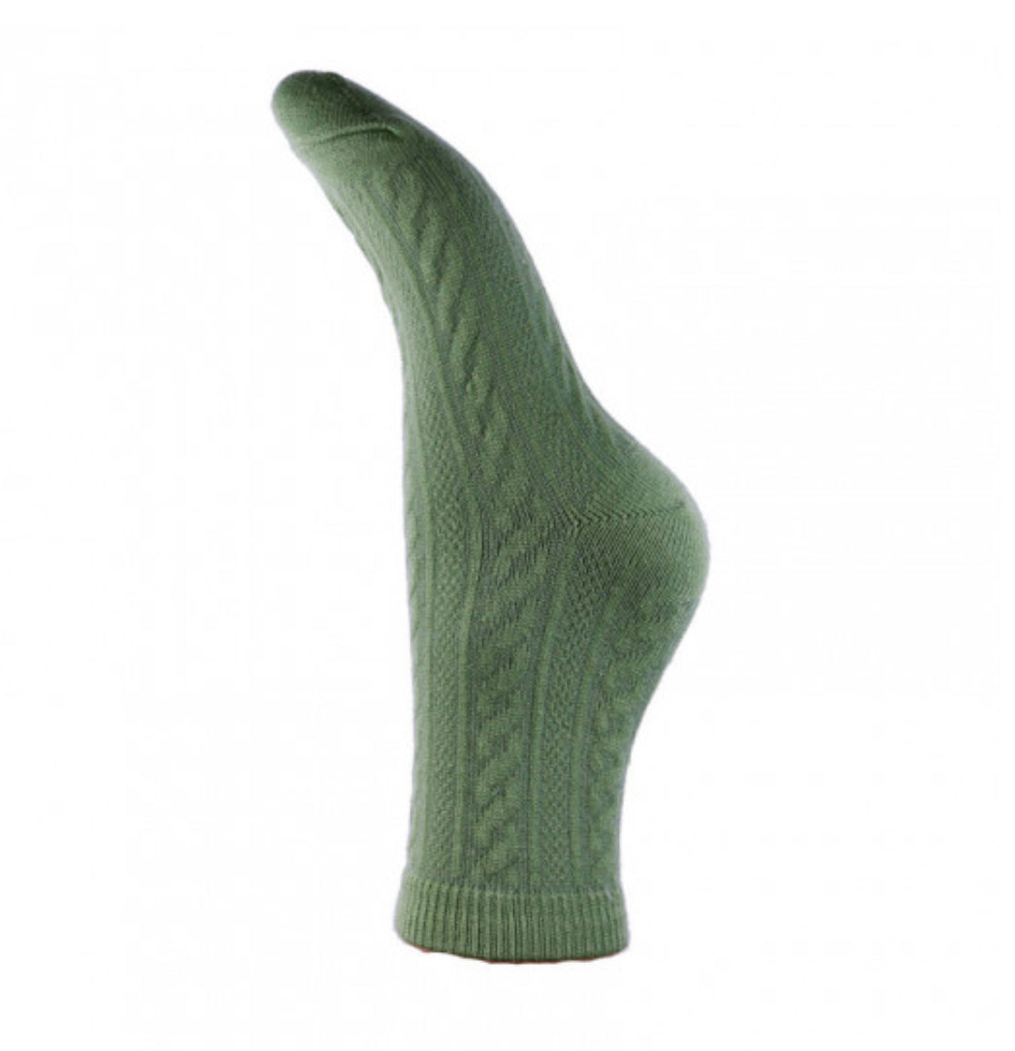 Ribbed Wool Blend Socks (Size 4-7)