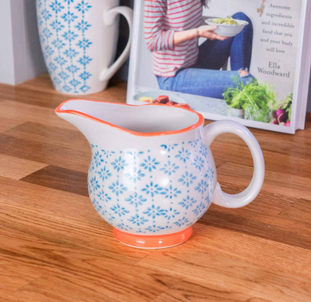 Patterned Milk Jug