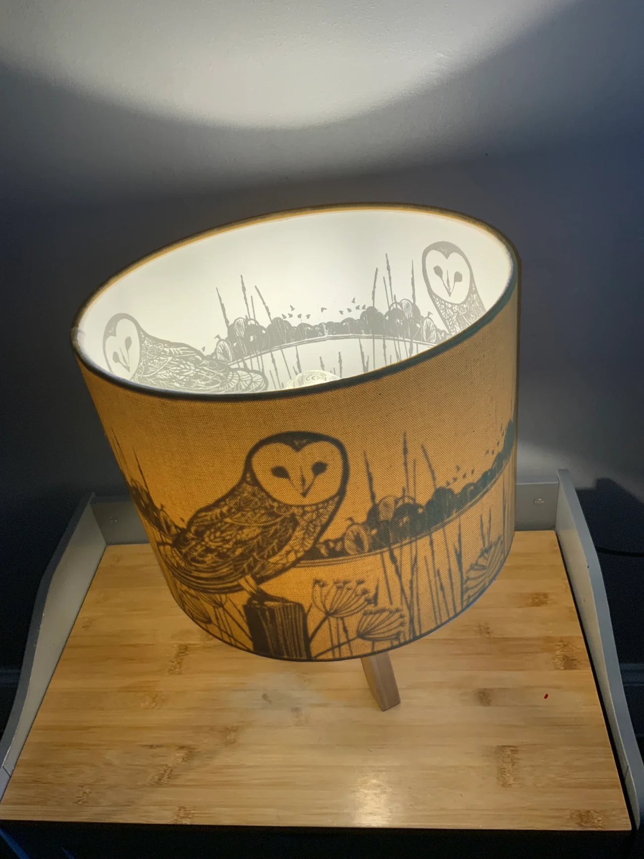 Barn Owl Lamp Shade