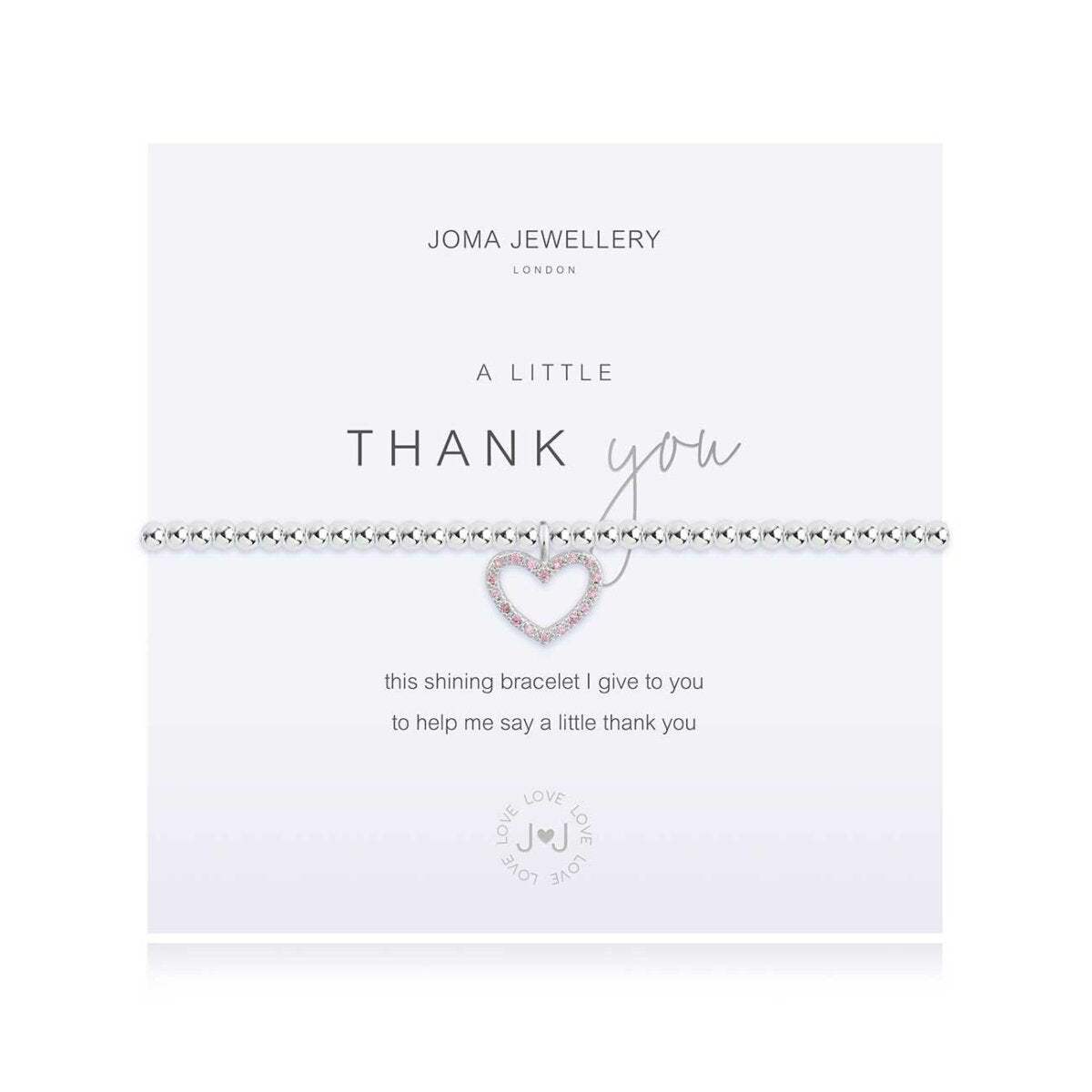 Joma Jewellery 'A Little' Thank You