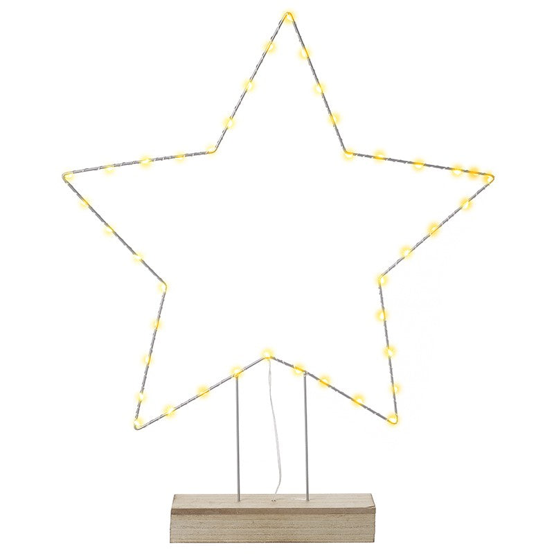 LED Star on Stand