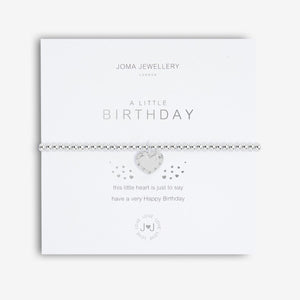 Joma Jewellery 'A Little' Birthday